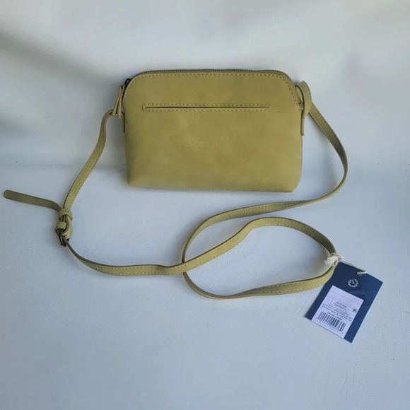 Universal Thread Handbags - NWT Universal Thread Taupe Crossbody Bag Purse Handbag Faux Suede Green